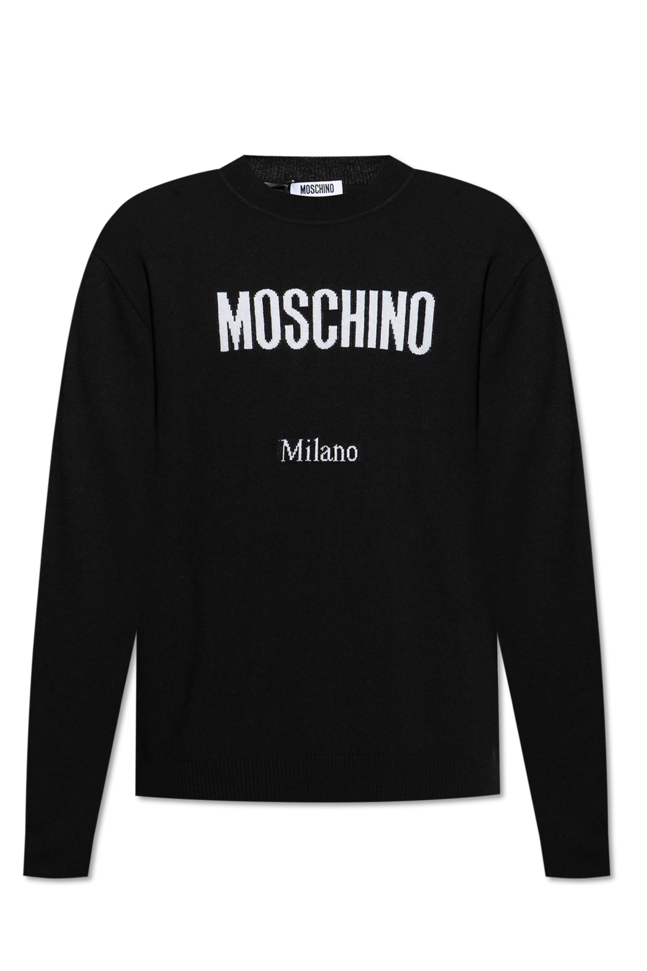 Black Sweater with logo Moschino - Vitkac AS